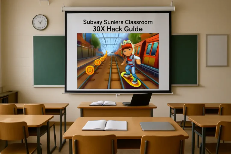 subway surfers classroom 30x