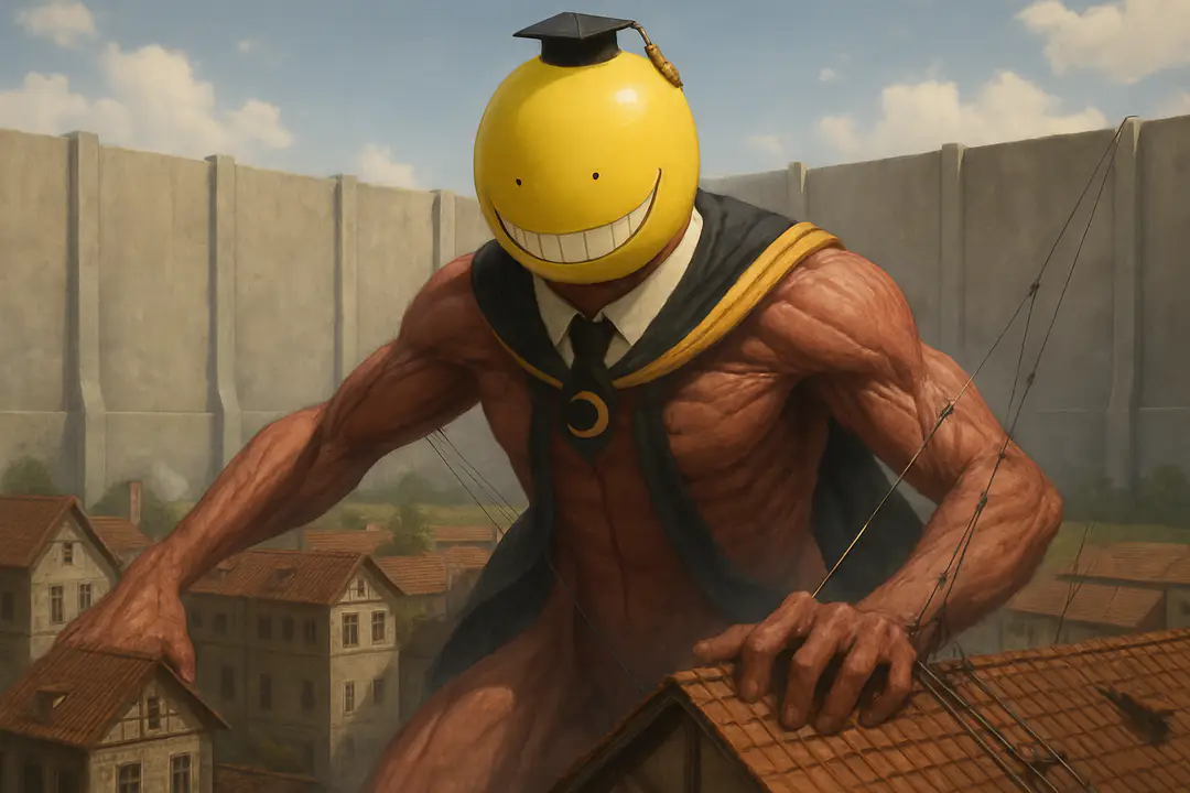 assassination classroom x aot